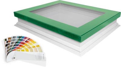 FAKRO’s new DEF flat roof windows can be specified in any RAL colour from the Classic Palette through its new ColourLine offering