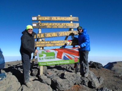 Kili charity climb complete | Roofing Cladding & Insulation Magazine (RCI)