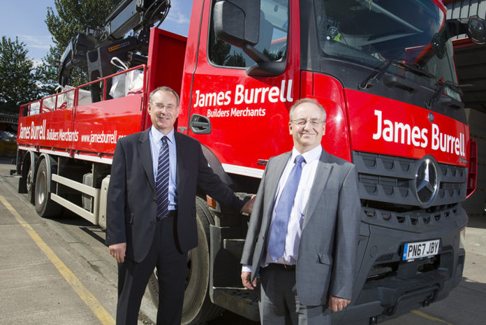 L-r: Stephen and Mark Richardson of James Burrell have announced a new £2 million site to open in Rotherham