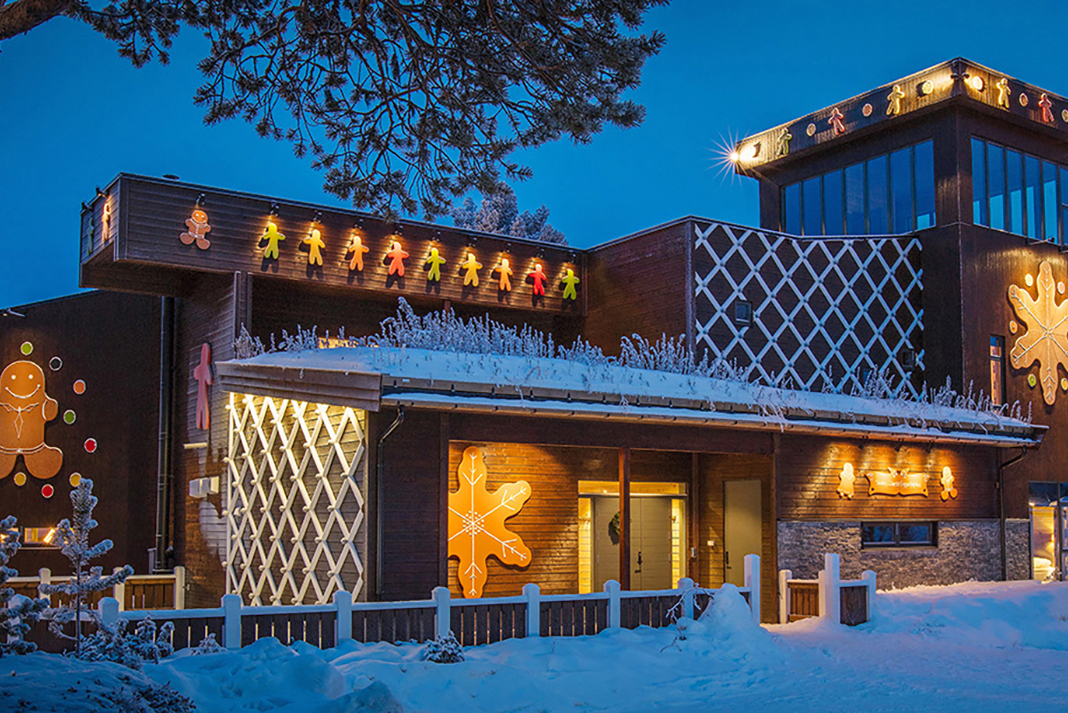 Life-sized gingerbread house uses Medite Tricoya Extreme | Roofing ...