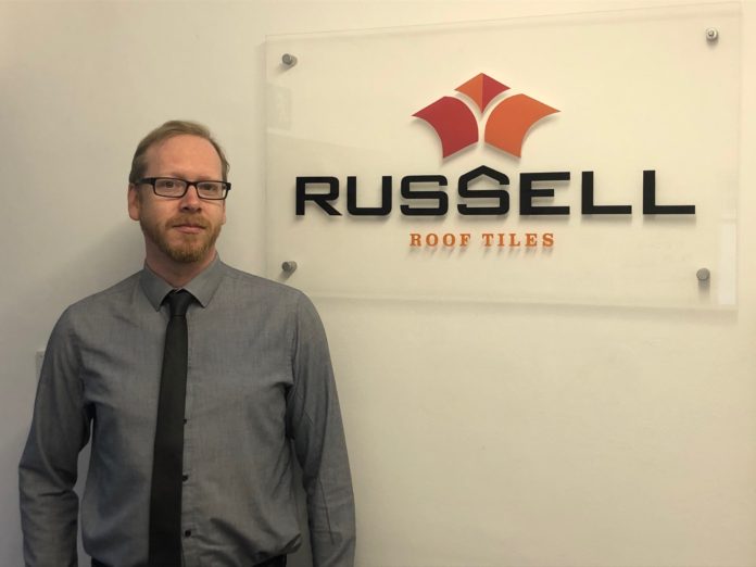 Tom Woodhouse has joined Russell Roof Tiles as a technical manager