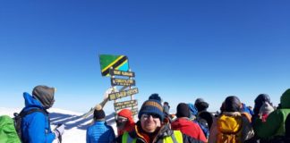 Ian Dryden, national specification manager for SIG, scaled Mount Kilimanjaro in aid of raising much-needed funds for the Samaritans