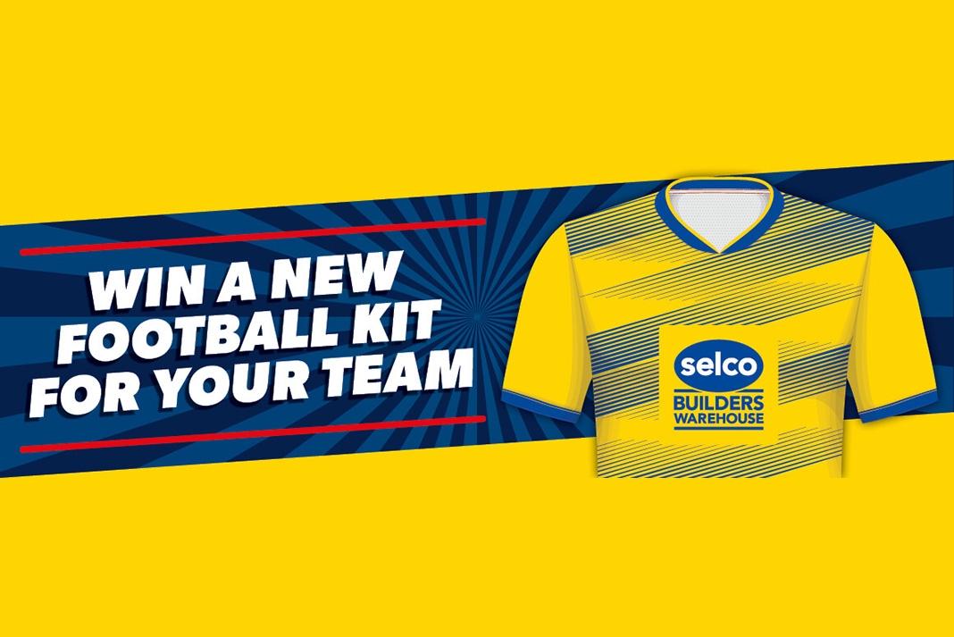 Selco to give away football kits for junior teams Roofing Cladding