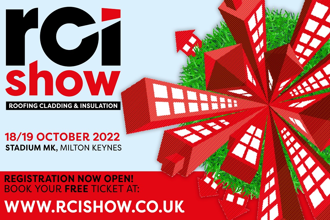 FREE RCI Show tickets available now! | Roofing Cladding & Insulation  Magazine (RCI)