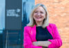 Tracy Brabin, mayor of West Yorkshire, tours the Leeds College of Building South Bank Campus.